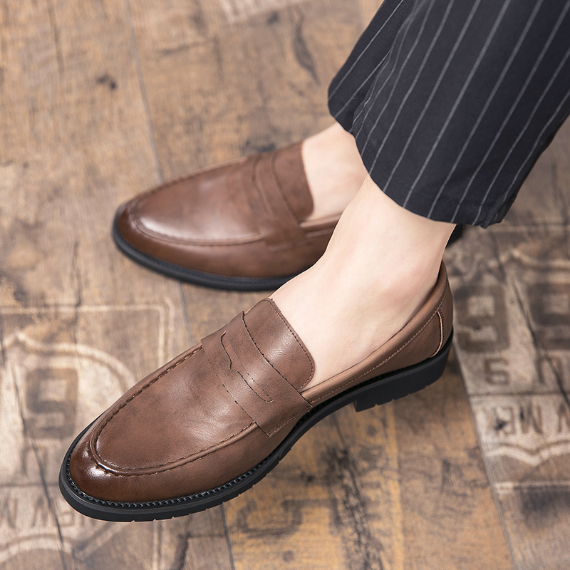 Men Shoes Europe To Us - Nuove Scarpe in Morbida Pelle Traspirante