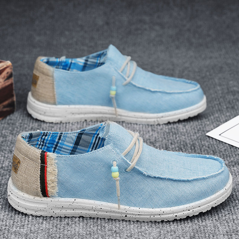 Men'S Shoes Navy Blue - Scarpe da barca casual da uomo