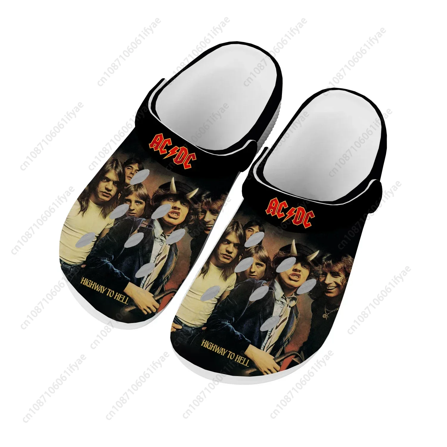 Men'S Shoes Dc - Sandali e Ciabatte A-AC Rock Band