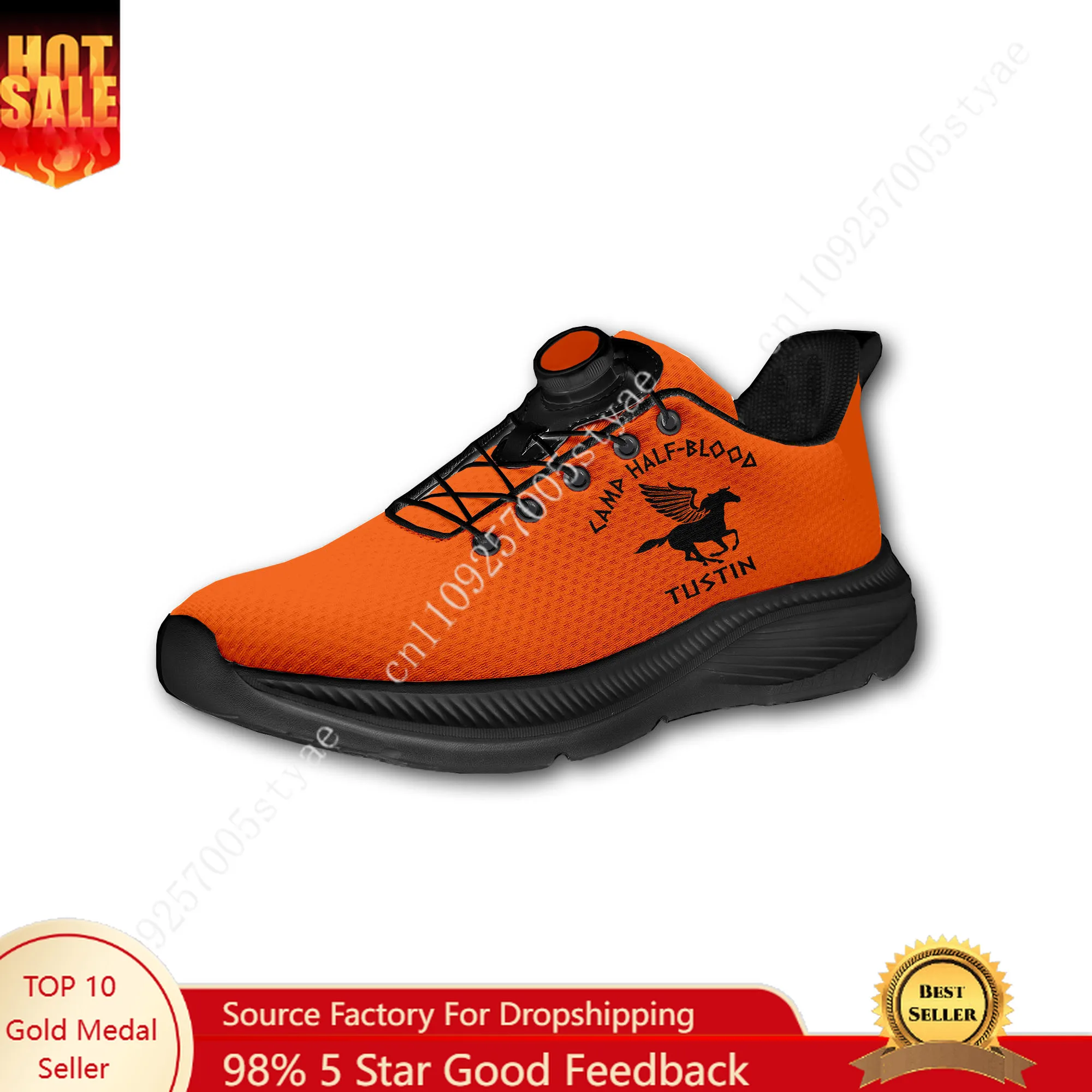 Men Shoes Sneakers - Scarpe da passeggio personalizzate Camp Half-Blood
