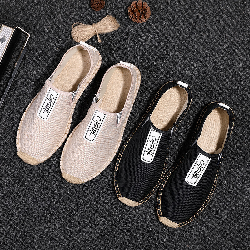 Men Shoes Elegant - Scarpe Casual da Uomo in Lino,