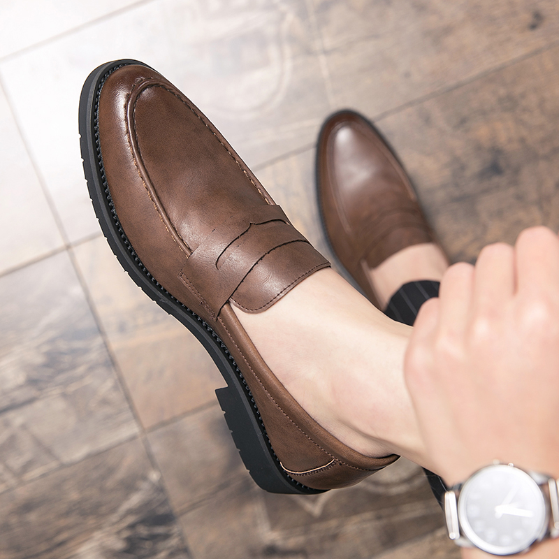 Nuove Scarpe in Morbida Pelle  - Men Shoes Europe To Us recensione e prezzo