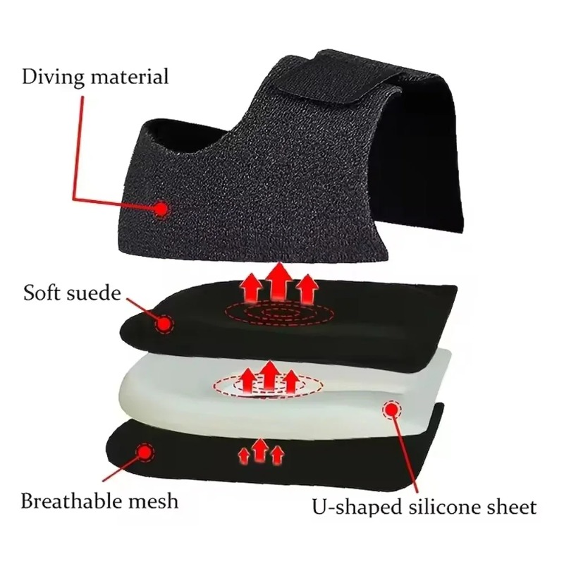 Supporti per Tallone a Forma d - Men'S Shoes Plantar Fasciitis recensione e prezzo