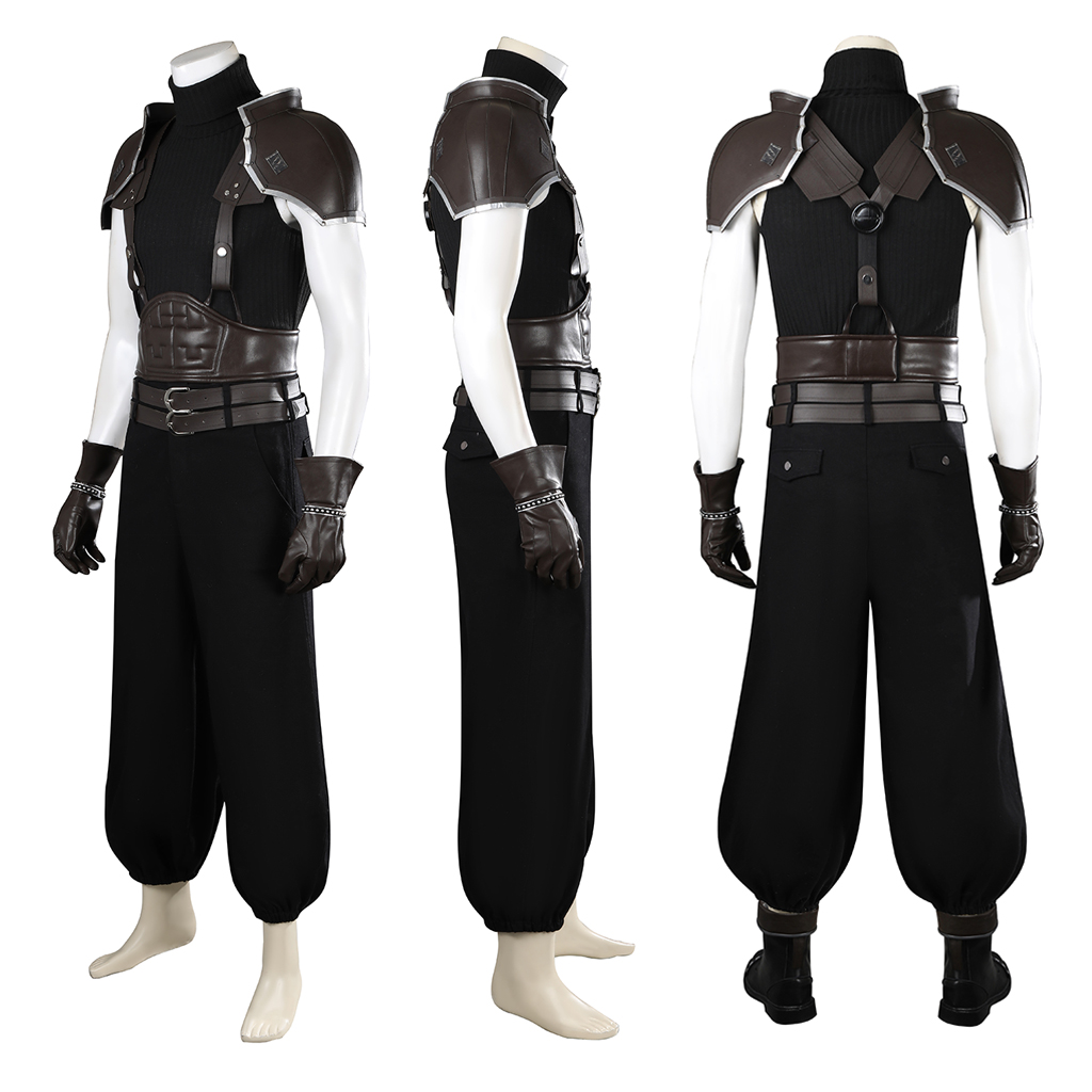 Zack Fair Costume Cosplay FF7  - Men Shoes Europe To Us recensione e prezzo