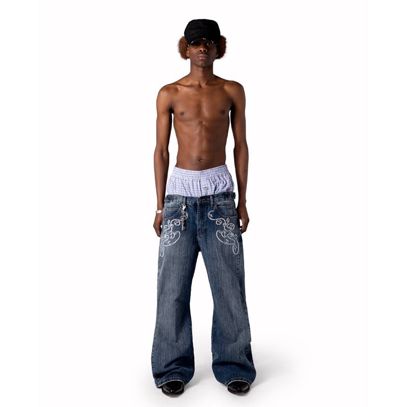 Jeans Bootcut Blu Y2k Vintage  - Men Shoes Jeans recensione e prezzo