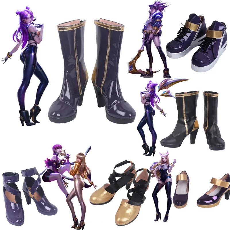LOL KDA Boot Ahri Kaisa Evelyn - Men Shoes Europe To Us recensione e prezzo