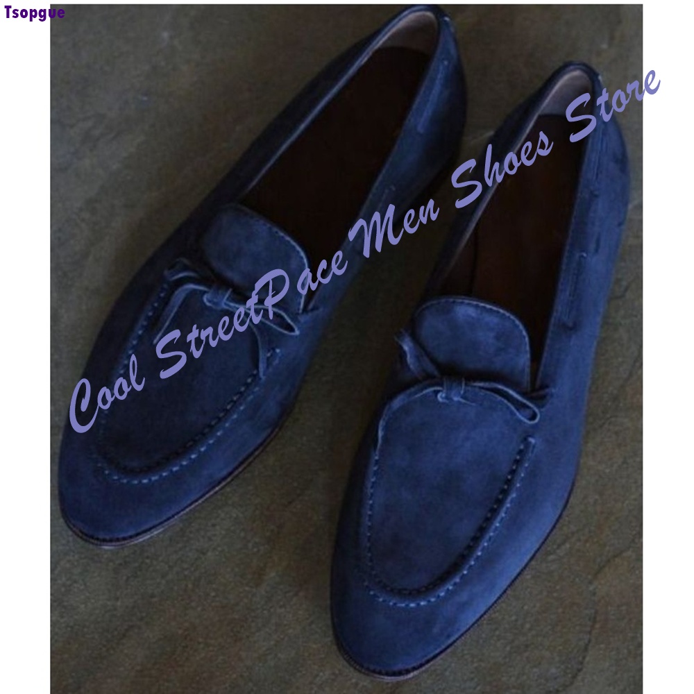 Mocassini Eleganti da Uomo in  - Men'S Shoes Navy Blue recensione e prezzo