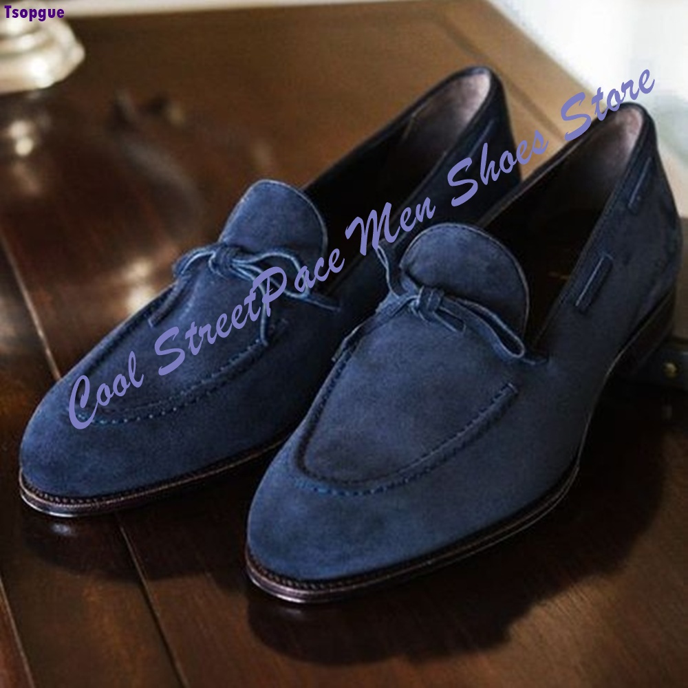 Mocassini Eleganti da Uomo in  - Men'S Shoes Navy Blue recensione e prezzo