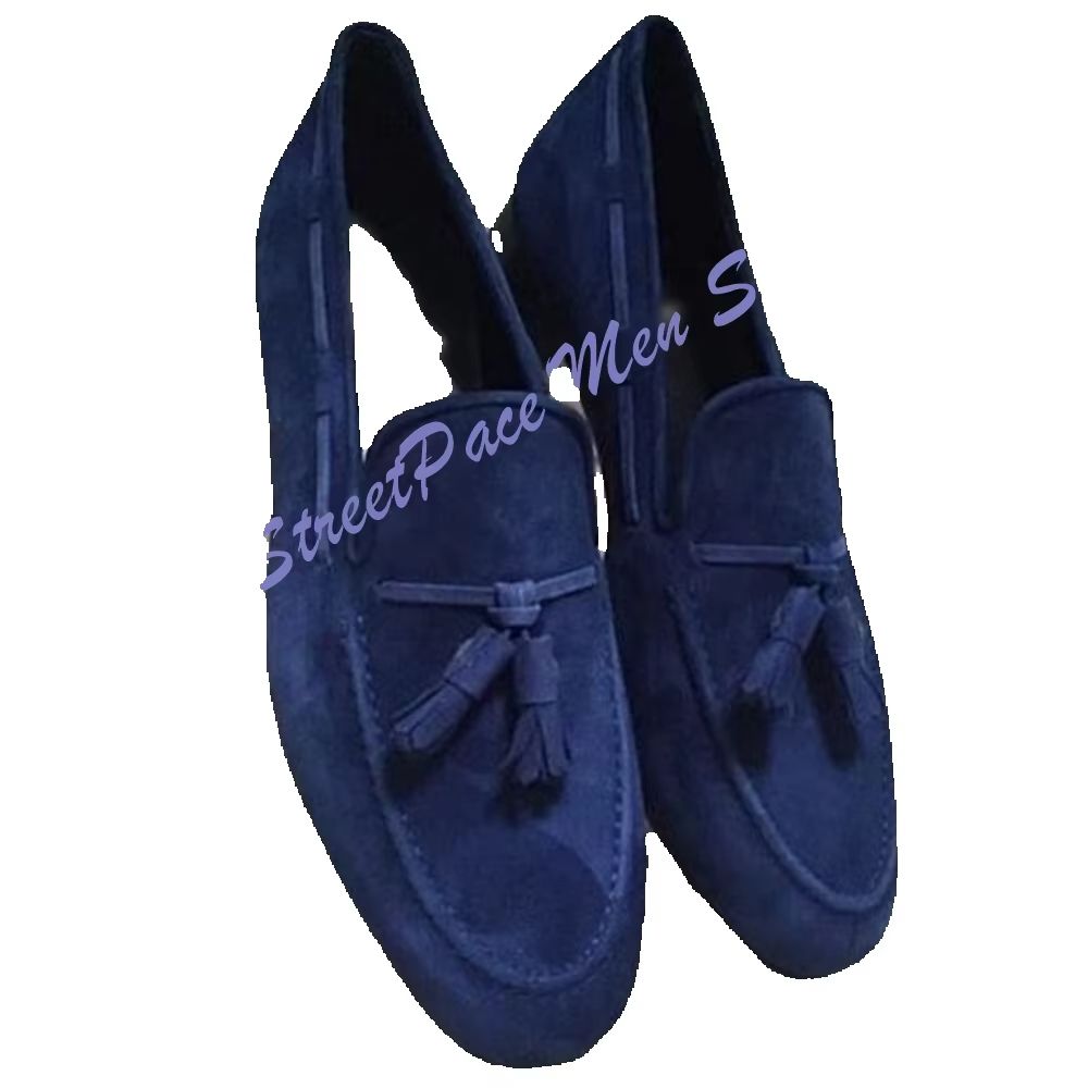 Mocassini Eleganti da Uomo in  - Men'S Shoes Navy Blue recensione e prezzo