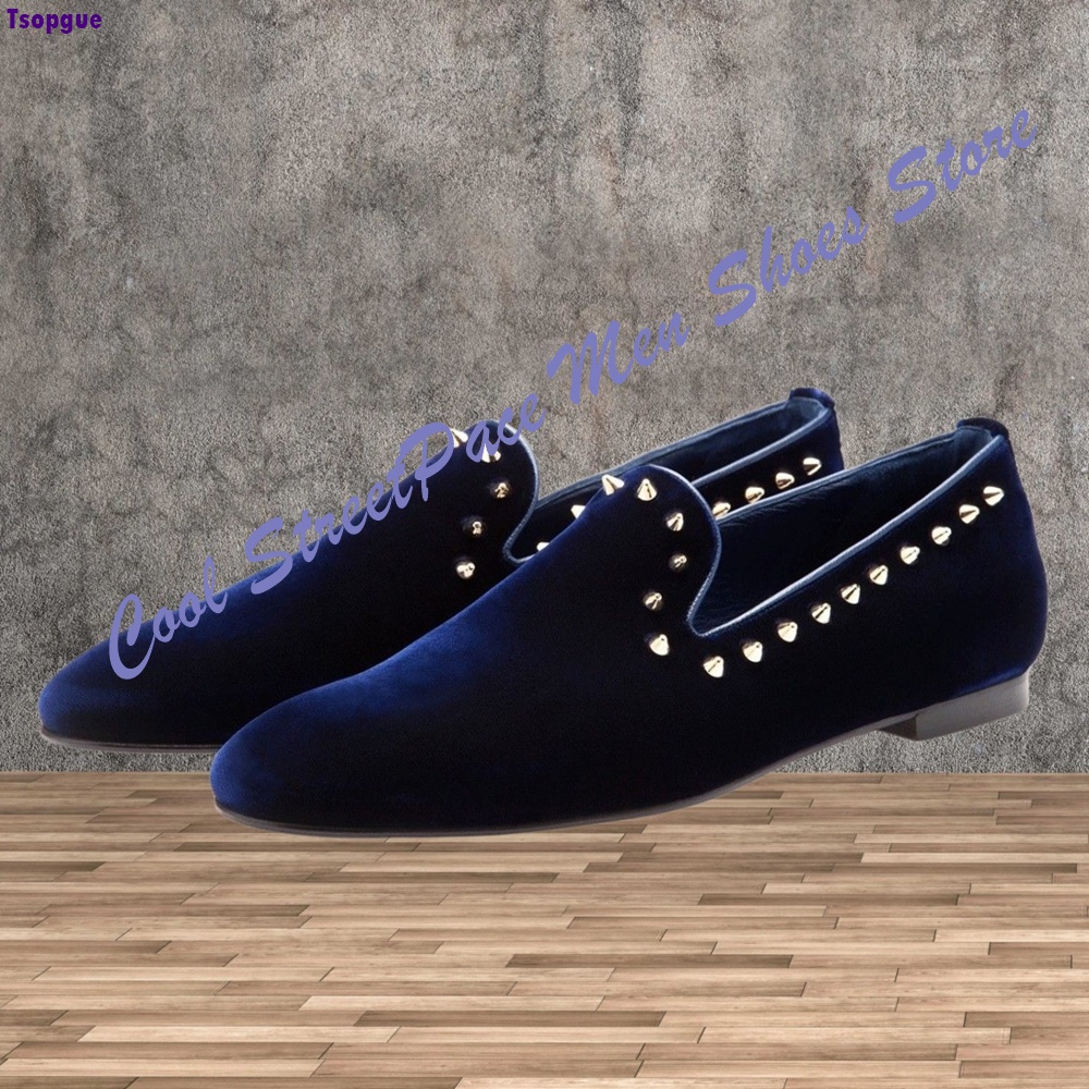 Mocassini da Uomo in Velluto B - Men'S Shoes Navy Blue recensione e prezzo