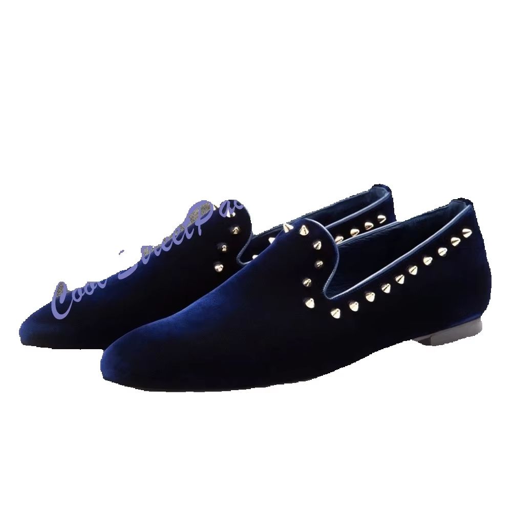 Mocassini da Uomo in Velluto B - Men'S Shoes Navy Blue recensione e prezzo