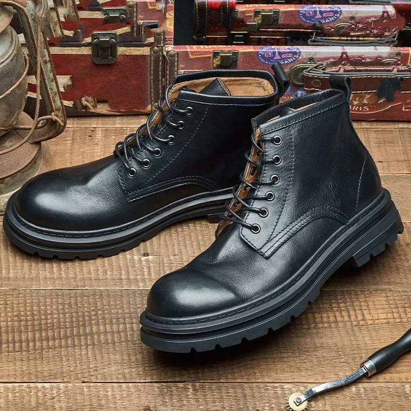 Stivaletti in pelle retrò da u - Men'S Shoes Quality Brands recensione e prezzo