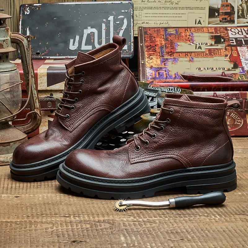 Stivaletti in pelle retrò da u - Men'S Shoes Quality Brands recensione e prezzo