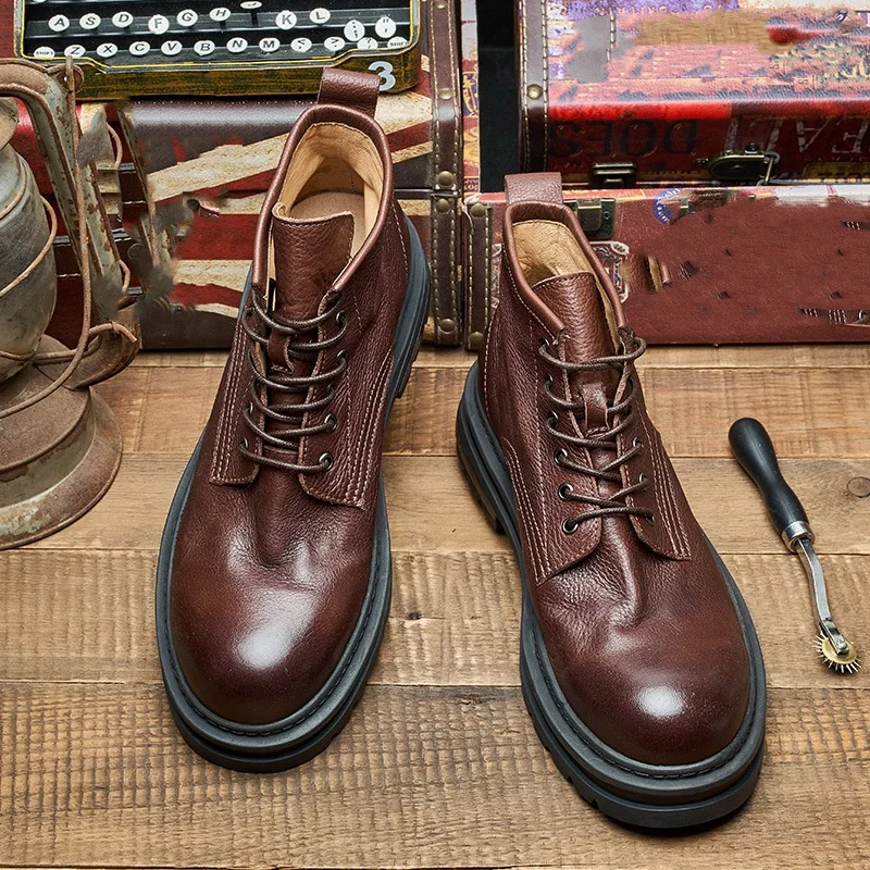 Stivaletti in pelle retrò da u - Men'S Shoes Quality Brands recensione e prezzo