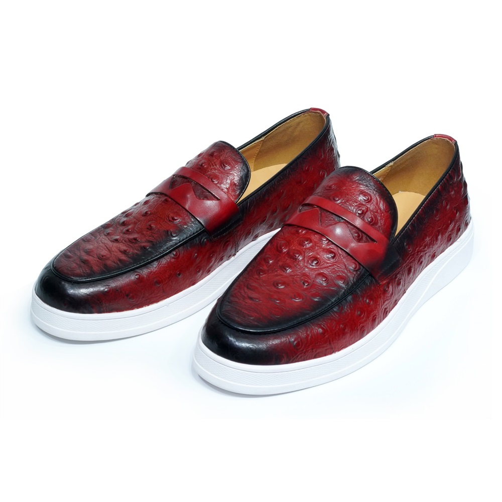 Moda Scarpe casual in vera pel - Men'S Shoes Navy Blue recensione e prezzo