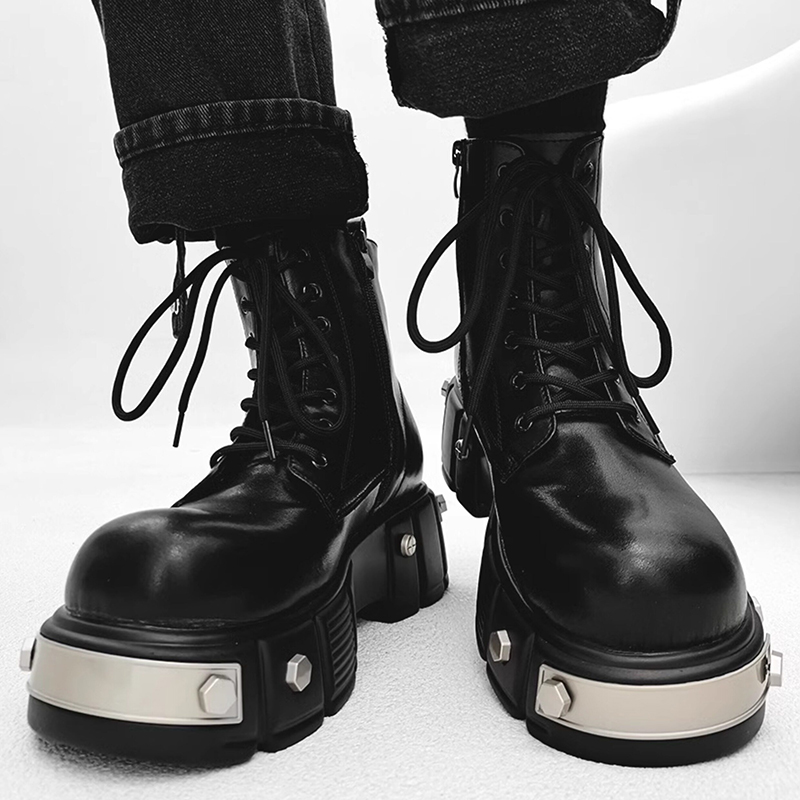 Stivali con plateau alto di de - Men Shoes Brand recensione e prezzo