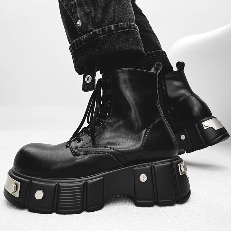 Stivali con plateau alto di de - Men Shoes Brand recensione e prezzo