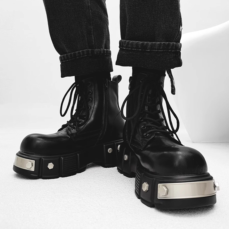 Stivali con plateau alto di de - Men Shoes Brand recensione e prezzo