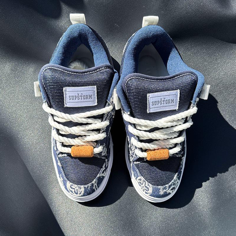 Nuovi Mocassini Stampati Blu N - Men'S Shoes Navy Blue recensione e prezzo