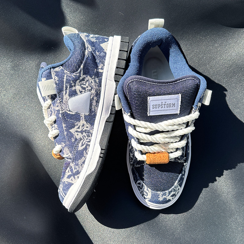 Nuovi Mocassini Stampati Blu N - Men'S Shoes Navy Blue recensione e prezzo