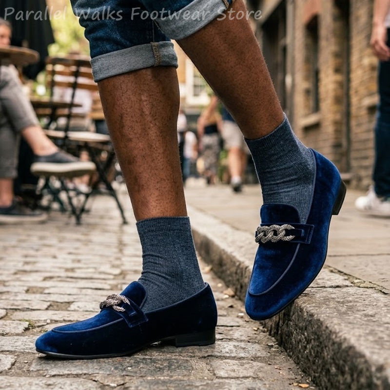 Mocassini da uomo sartoriali b - Men'S Shoes Navy Blue recensione e prezzo